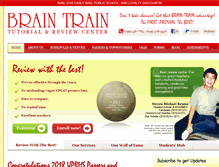 Tablet Screenshot of brain-train.com.ph